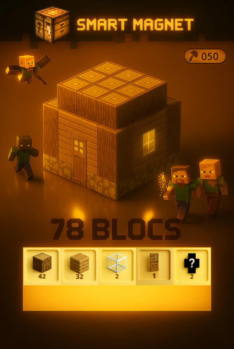 Blocs Aimantés Minecraft