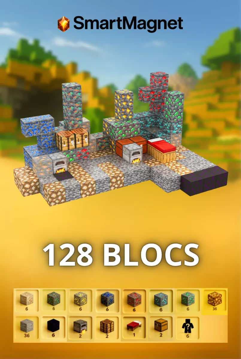 Blocs magnétiques SmartMagnet + figurines offertes