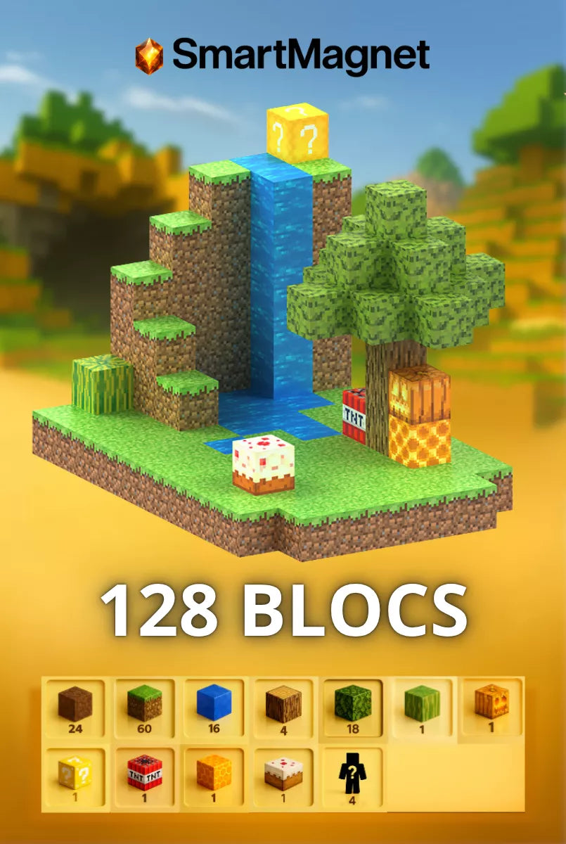 Blocs magnétiques SmartMagnet + figurines offertes