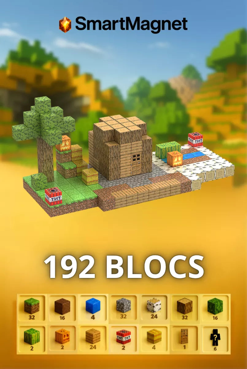 Blocs magnétiques SmartMagnet + figurines offertes