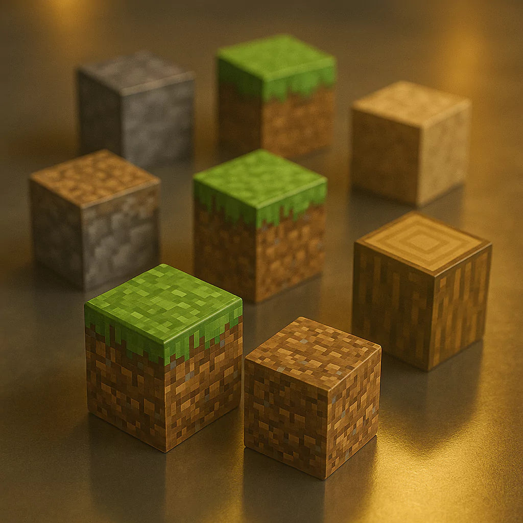 Cube aimanté Minecraft
