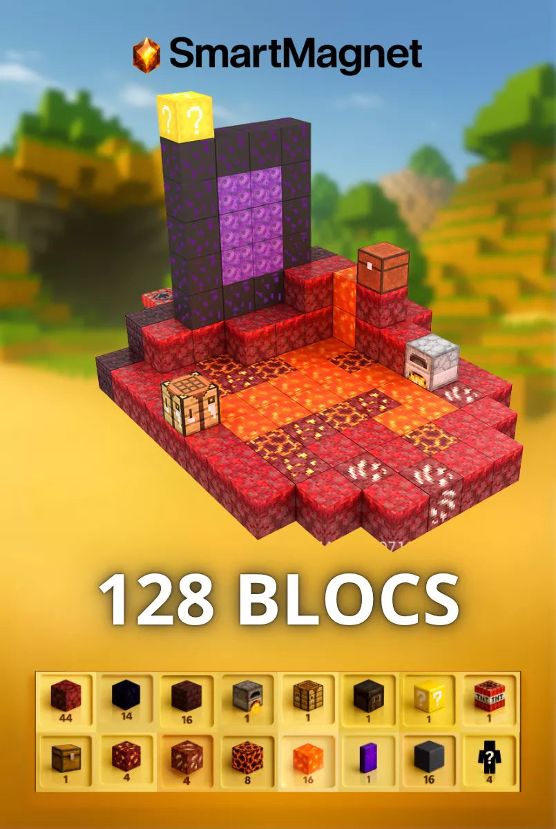 Blocs magnétiques SmartMagnet + figurines offertes